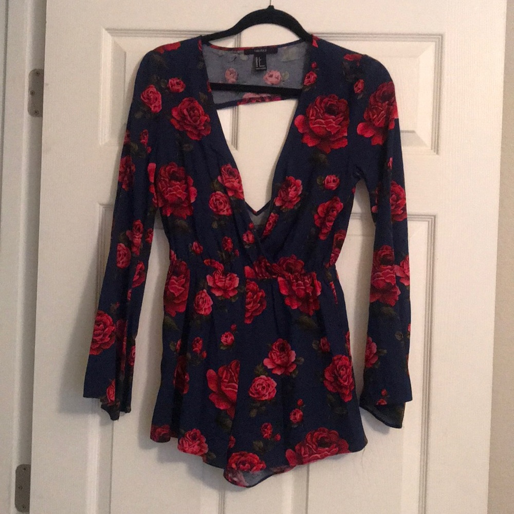Forever 21 long sleeve romper